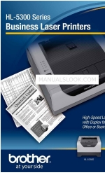 Brother HL-5370DWT - B/W Laser Printer Technical Specifications