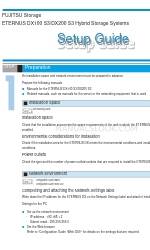 Fujitsu ETERNUS DX100 S3 Installatiehandleiding