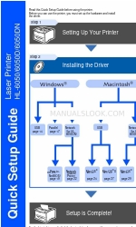 Brother HL-6050DW Manuale di configurazione rapida