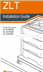 Brother HL-6180DW Manuale di installazione