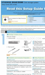 Fujitsu ETERNUS DX60 Manual de configuração