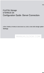 Fujitsu ETERNUS DX60 Manual de configuración