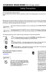 Fujitsu ETERNUS DX60 Manual