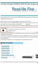 Fujitsu ETERNUS DX60 S2 Manual do utilizador