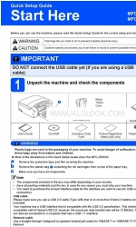 Brother MFC 255CW - Color Inkjet - All-in-One Посібник з швидкого налаштування