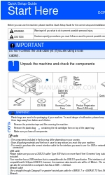 Brother MFC 255CW - Color Inkjet - All-in-One Quick Setup Manual