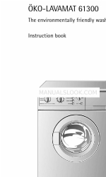 AEG OKO-LAVAMAT 61300 Libro de instrucciones