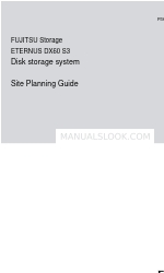 Fujitsu ETERNUS DX60 S3 Manual de planificación de obras