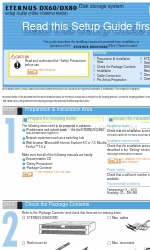 Fujitsu ETERNUS DX80 Setup-Handbuch