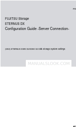 Fujitsu Eternus DX80 S2 Manual de configuración Conexión al servidor