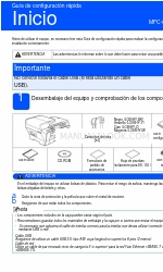 Brother MFC 6490CW - Color Inkjet - All-in-One (Англійська) Посібник зі швидкого налаштування