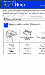 Brother MFC-8950DW Podręcznik szybkiej konfiguracji