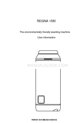 AEG REGINA 1580 User Information