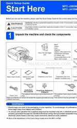 Brother MFC-J415W クイック・セットアップ・マニュアル