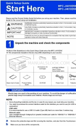Brother MFC-J4410DW Manuale di configurazione rapida
