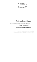 AEG A 85310 GT Benutzerhandbuch