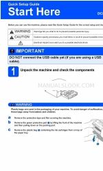 Brother DCP-395CN Quick Setup Manual