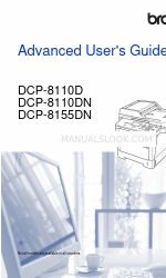 Brother DCP-8110DN Benutzerhandbuch für Fortgeschrittene