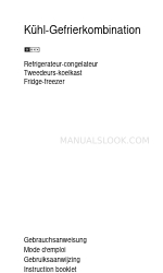 AEG FRIDGE-FREEZER Buklet Instruksi