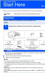 Brother MFC 5490CN - Color Inkjet - All-in-One Manual de configuración rápida