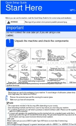 Brother MFC 5490CN - Color Inkjet - All-in-One Quick Setup Manual