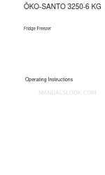 AEG OKO-SANTO 3250-6 KG Instrukcja obsługi