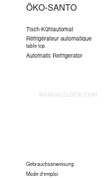 AEG OKO-SANTO Series Instrukcja obsługi