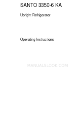 AEG OKO_SANTO SUPER 3250-6 KA Operating Instructions Manual