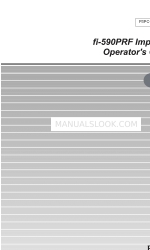 Fujitsu FI-590PRF Operators Manual do operador