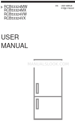 AEG RCB53324MX Manual do utilizador