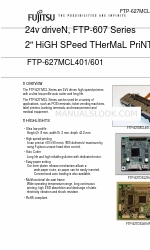 Fujitsu FTP-607 Series Specification Sheet