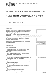 Fujitsu FTP-621CT001 Arkusz specyfikacji