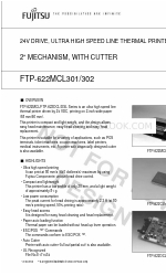 Fujitsu FTP-622MCL301 Specification Sheet