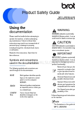 Brother MFC-J425W Safety Manual