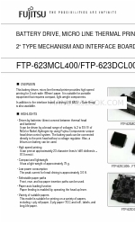 Fujitsu FTP-623DCL002 Технический паспорт