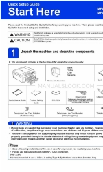 Brother MFC-J430w Quick Start Manual