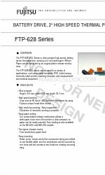 Fujitsu FTP-628MCL Series Especificaciones