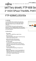 Fujitsu FTP-628MCL053 Arkusz specyfikacji