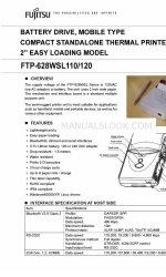 Fujitsu FTP-628WSL110 Технічні характеристики