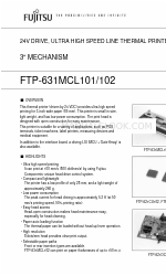 Fujitsu FTP-631MCL101 Технічний паспорт