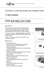 Fujitsu FTP-631MCL202 Технический паспорт