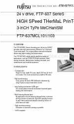 Fujitsu FTP-637MCL101 사양 시트