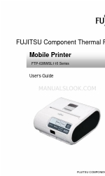 Fujitsu FTP-638WSL110 Series Gebruikershandleiding