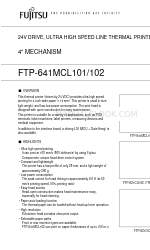 Fujitsu FTP-641MCL101/102 Overview