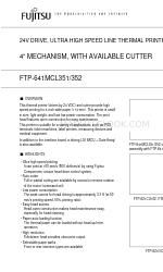 Fujitsu FTP-641MCL351 사양 시트