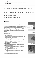 Fujitsu FTP-642MCL001 Şartname Sayfası