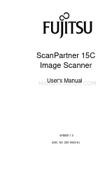 Fujitsu ScanPartner 15C 사용자 설명서