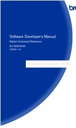 Brother RuggedJet RJ-4030 Manual do software