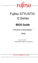 Fujitsu LifeBook Stylistic Q550 Посібник з біосу