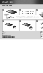 Fujitsu LifeBook Stylistic Q550 Посібник із швидкого старту